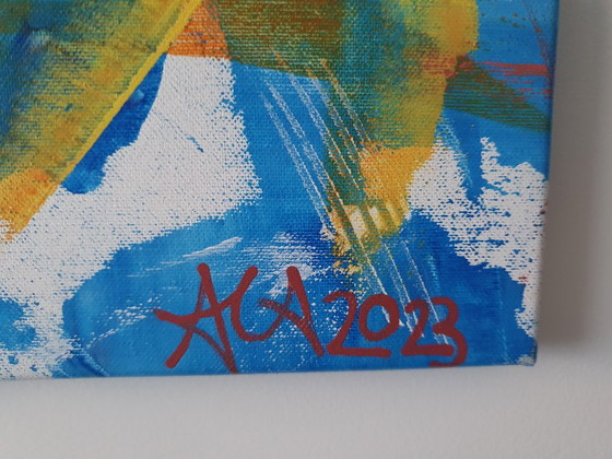 2 Panel by Angelo Calabria – Paintings & Drawings, Canvas (photo 5 of 9)