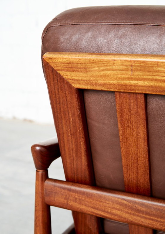 Coppia di Easy Chairs Modello 'Kolding' di Erik Wørts per IKEA – Poltrone, Leather (photo 8 of 16)