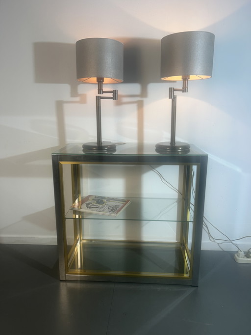 Vitrine chromée Renato Zevi '1970