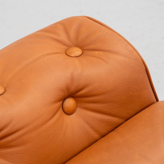 Poltrona lounge Martin Stoll Giroflex anni '70 – Poltrone, Wood, Leather (photo 19 of 19)