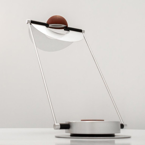 Postmodern Tondo Table Lamp 80s – Scopelight, Metal (photo 5 of 13)