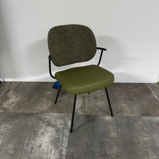 Flip set of 4 – Bert Plantagie, eetkamerstoelen, Textile, Lambskin