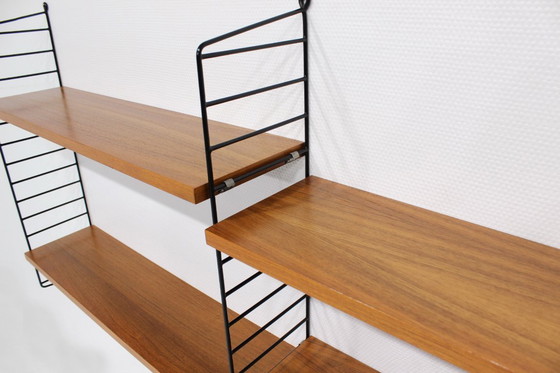 Image 1 of Come nuovo! Scaffale vintage in teak Nisse Strinning, metà secolo, anni '60-'70, n. 2