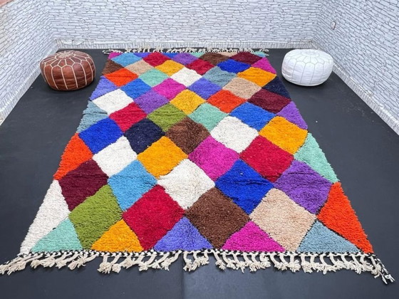Image 1 of Tapis berbères multicolores en laine 300cmx200cm