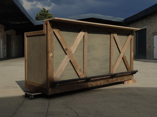 Barbalie – drankenkasten, Wood