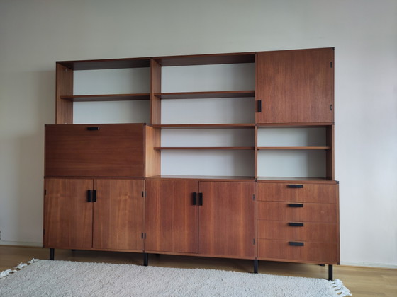 Pastoe Made To Measure Wandschrank Cees Braakman – Bücherregale, Plastic, Wood, Vintage (photo 4 of 15)
