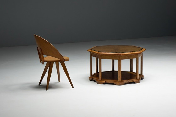 Image 1 of Mesa de centro octogonal Art Déco, Francia, década de 1930