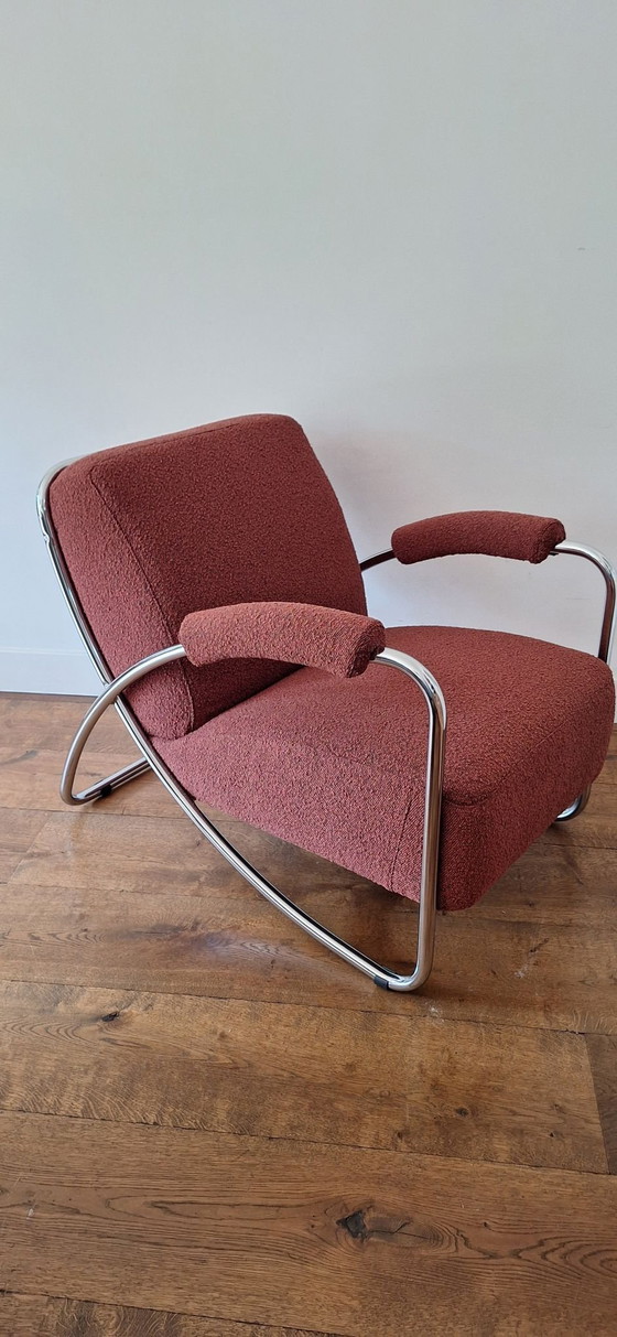 Dyker 20 Sessel – Dutch Seating Company, Metall, Stoff (photo 5 of 5)