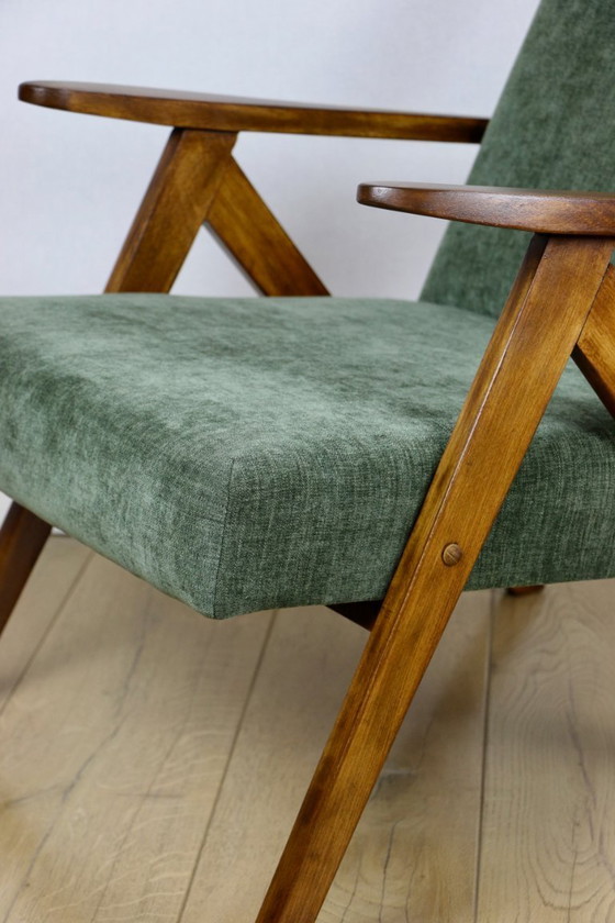 Image 1 of B-310 VAR Sessel olivgrün strukturell - 2 Stück verfügbar