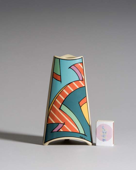 Image 1 of Dorothy Hafner for Rosenthal, “Flash” Vase Duo, Germany, 1980s