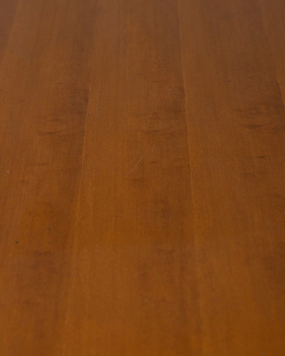 Image 1 of Vintage salontafel uit de jaren 60 van walnoothout, Italiaans design.