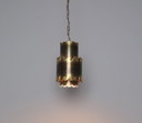 Set di lampade a sospensione vintage in ottone Holm Sorensen 6400