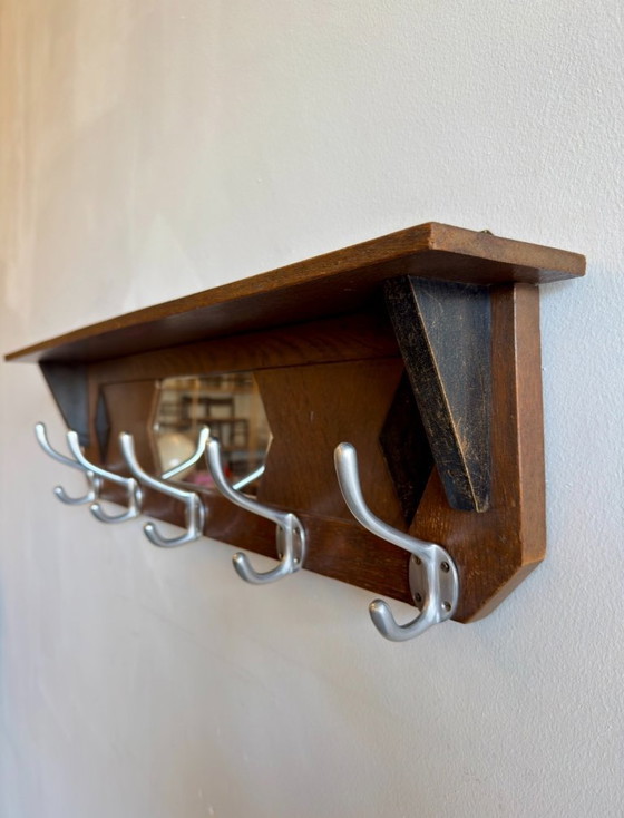 Image 1 of Amsterdam School / Art Deco coat rack, 1920s