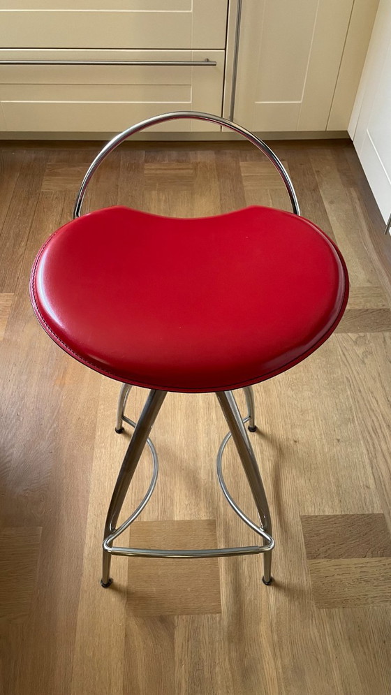 Cattelan Italia Barhocker (2x) – Chrom, Skai (photo 8 of 9)