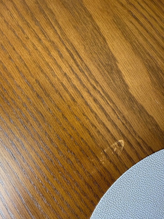 Image 1 of Premium Meublie 'Jenson' uitschuifbare eettafel (donker eiken) + 4 stoelen
