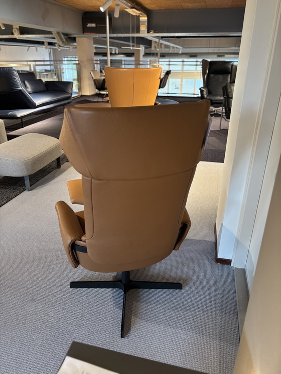 Image 1 of 1x De Sede Recliner + Footstool 0343/01