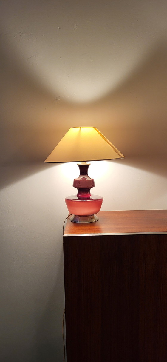 Image 1 of Holmegaard Danish glass lamps mid-century