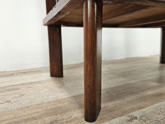 Image 1 of Mesa de centro Art Déco de nogal de los años 50