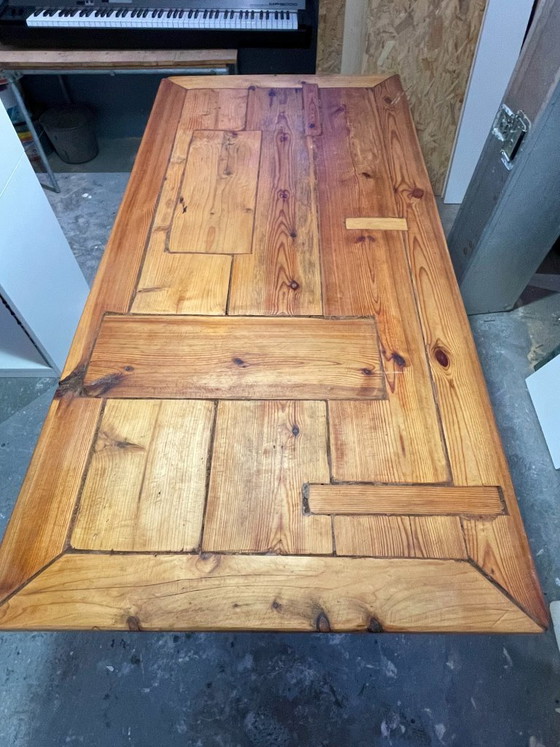 Image 1 of Tavolo in legno unico, design VanFraai.