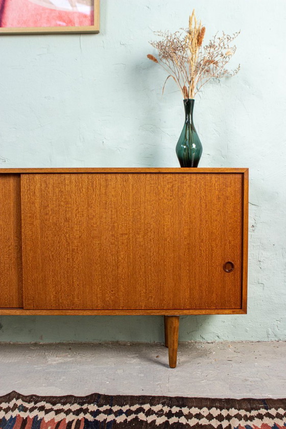 Image 1 of Vintage teak sideboard chest of drawers Mid Century 60s Danish