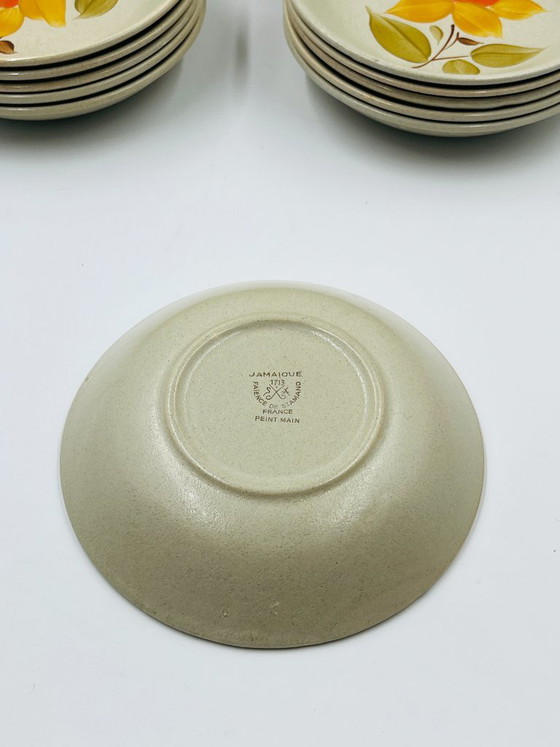 Lot d'Assiette Creuse et Soupière Grès Saint-Amand Jamaïque – Saint Amand, Vaisselle, Ceramic (photo 9 of 18)
