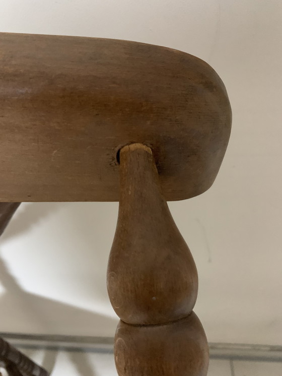 Image 1 of Niederländischer Bobbin-Eckstuhl 