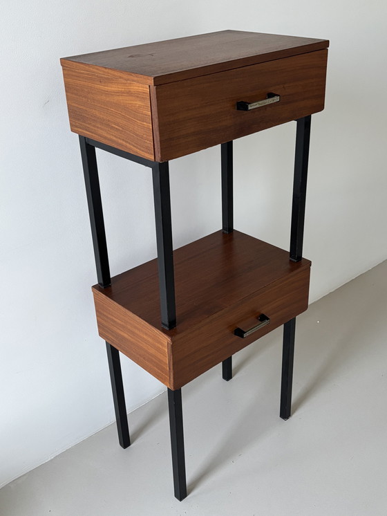 Image 1 of Set di due comodini vintage in teak