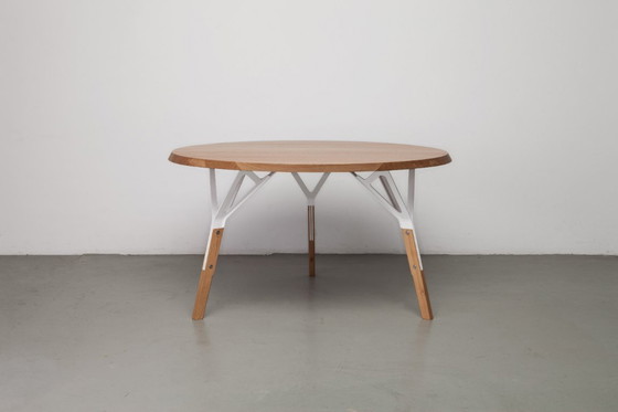 Image 1 of Zeldzaam: Stammtisch Round table Ø130 cm – design Alfredo Häberli (Quodes)