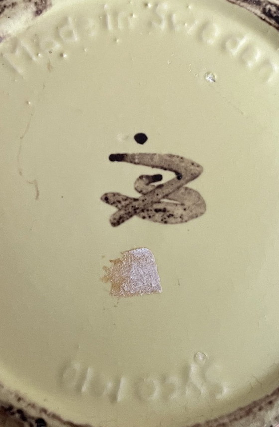 Image 1 of Syco Keramik Sweden - Vintage aardewerken vaas model 1410