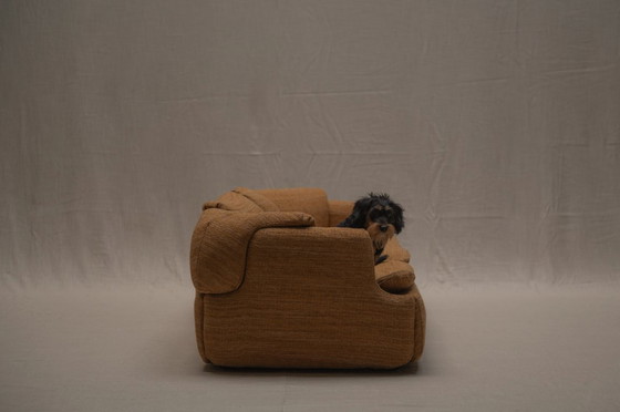 Image 1 of Vertrauliches Dreisitzer-Sofa von Saporiti - Italien 1970er Jahre