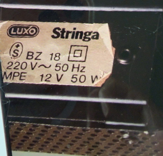 Lampada da tavolo Stringa – Hans Ansems per Luxo – Anno 1980 – Lampade da tavolo, Metal (photo 9 of 9)