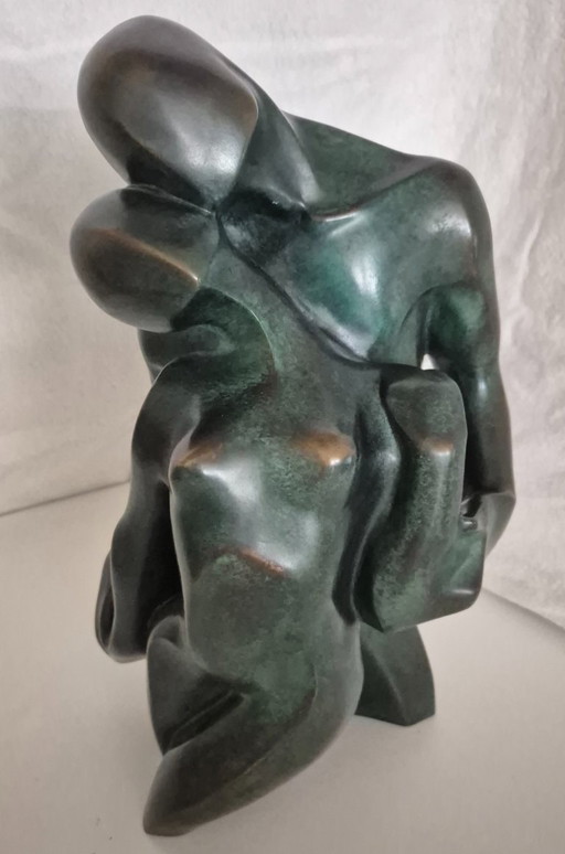 Sculpture bronze by Bernard Kapfer "Pas de Deux"