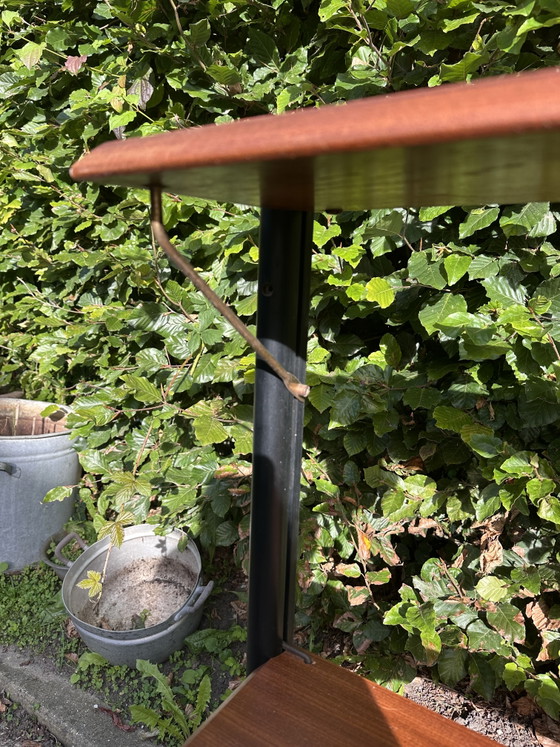 Vintage open boekenplanken wandsysteem a la Paul Cadovius – Wandrek, Metal, Wood (photo 8 of 14)