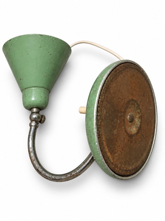 1960s Industrial Style Table Lamp – Metal (photo 3 of 6)