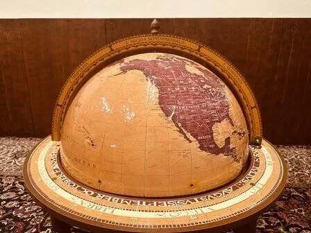Globo bar da terra classico italiano Zoffoli Aries, Sgabelli da bar, Bronzo, Legno (foto 11 di 18)