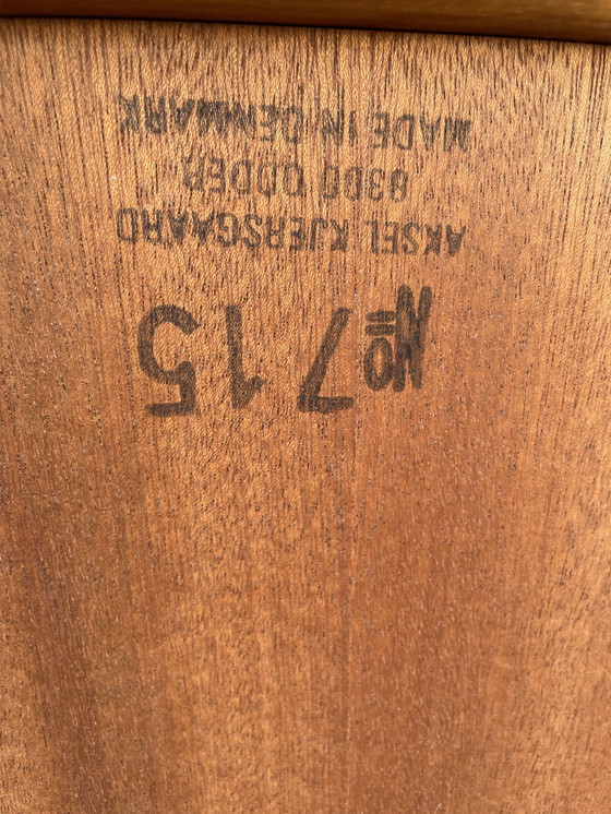 Image 1 of Mobile vintage con cassetti, Aksel Kjersgaard per Odder Mobler, Danimarca, anni '70