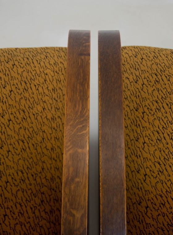 Image 1 of Satz von zwei Sesseln H70 von Jindrich Halabala, 1930er Jahre