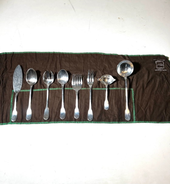 Juego de cubiertos Christofle bañados en plata - 118 piezas – Juegos de cubiertos, Wood, Metal (photo 3 of 6)