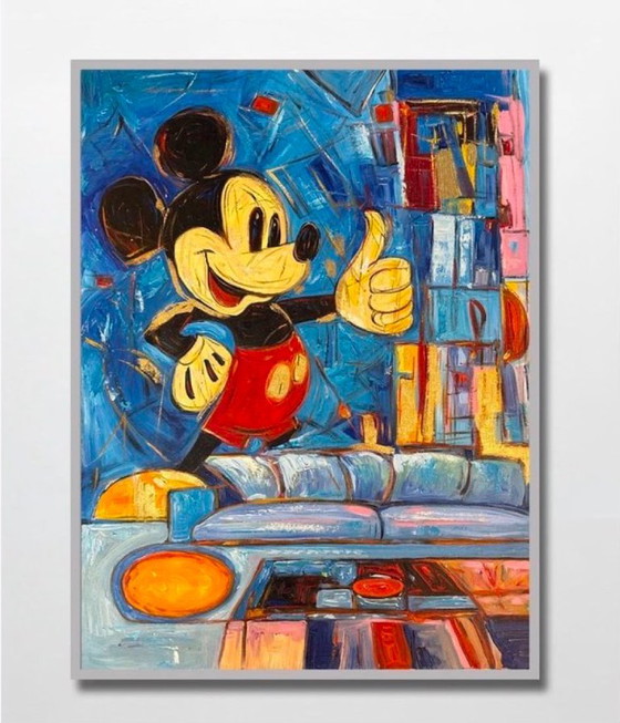 The Mickey Legacy (15) "Tribute to Mickey" – Paintings & Drawings, Canvas (photo 5 of 8)