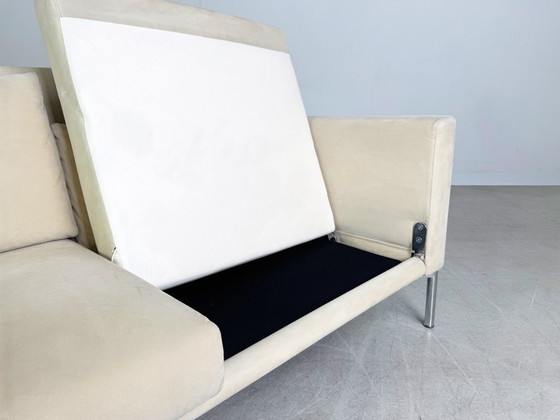 Image 1 of Original Walter Knoll sofa Jason 391 suede beige design