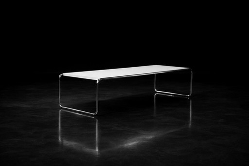 Vintage Mid-Century Italian Modern Laccio Kiga Low Coffee Table by Marcel Breuer for Gavina, 1960s