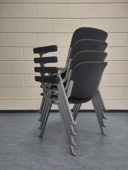 4x industrial chair Wesifa