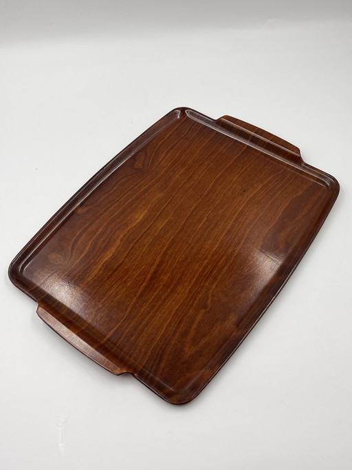 Gerlinol Service Tray in Vintage Walnut