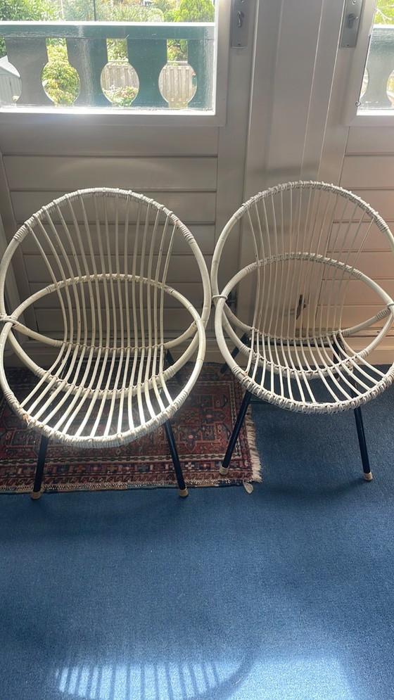 Rohe Rattan Sedie da camera 2x – Wicker (photo 2 of 9)