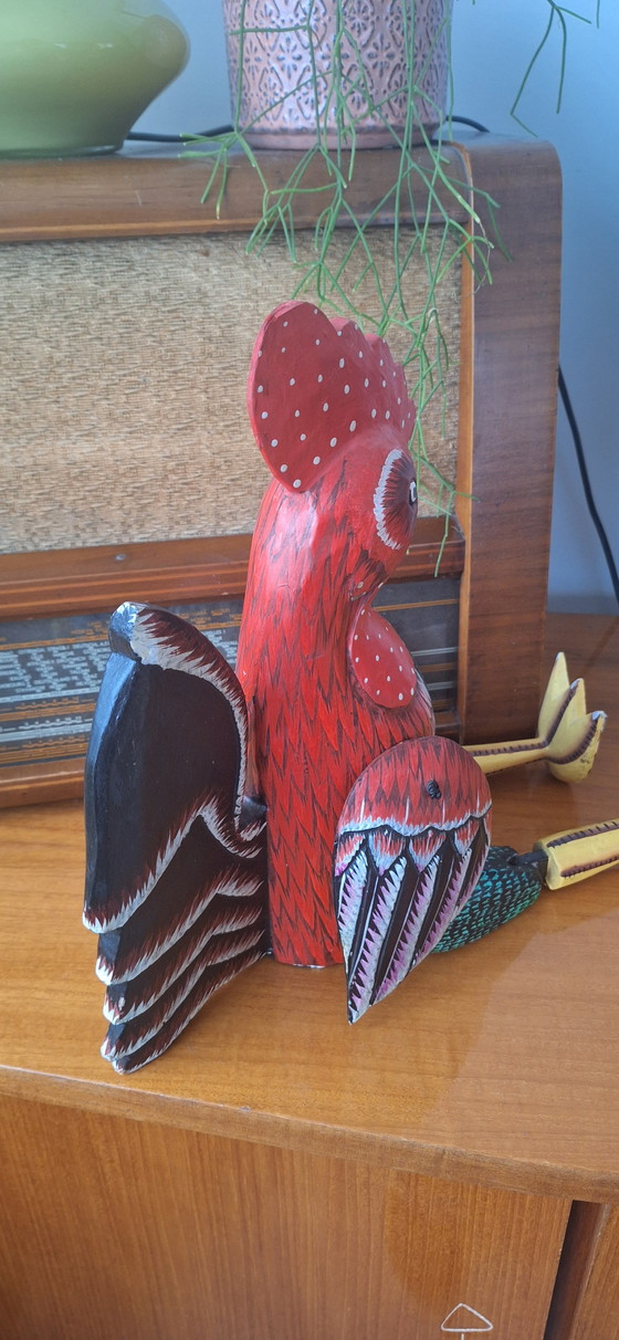 Image 1 of Folk art shelf sitter haan