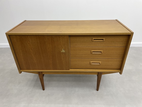 Image 1 of Fristho Vintage teakhouten Dressoir Franeker NL 1950s 