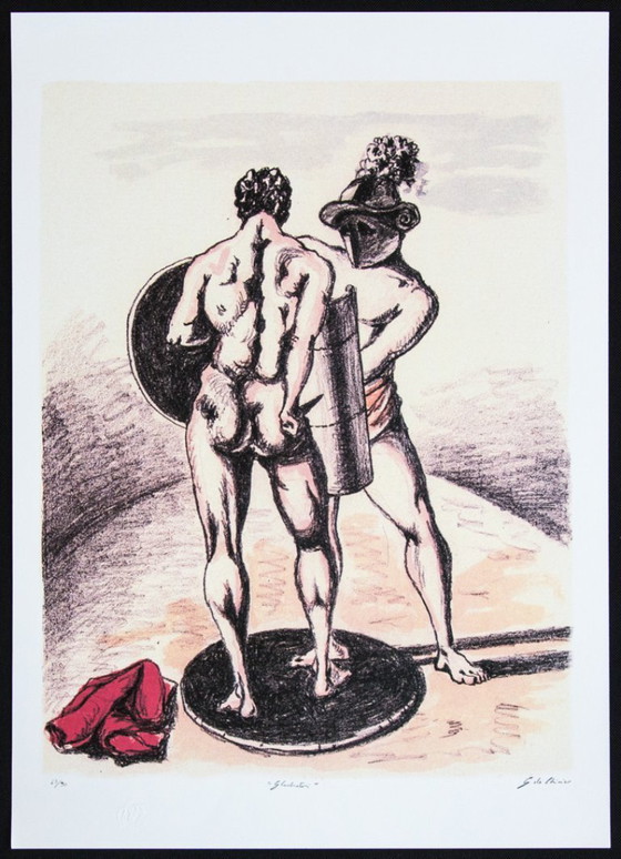 Image 1 of Giorgio De Chirico 'Gladiadores' 