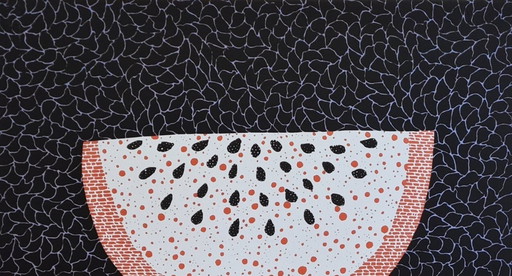 D'après Yayoi Kusama, Pastèque, Lithographie, années 1990