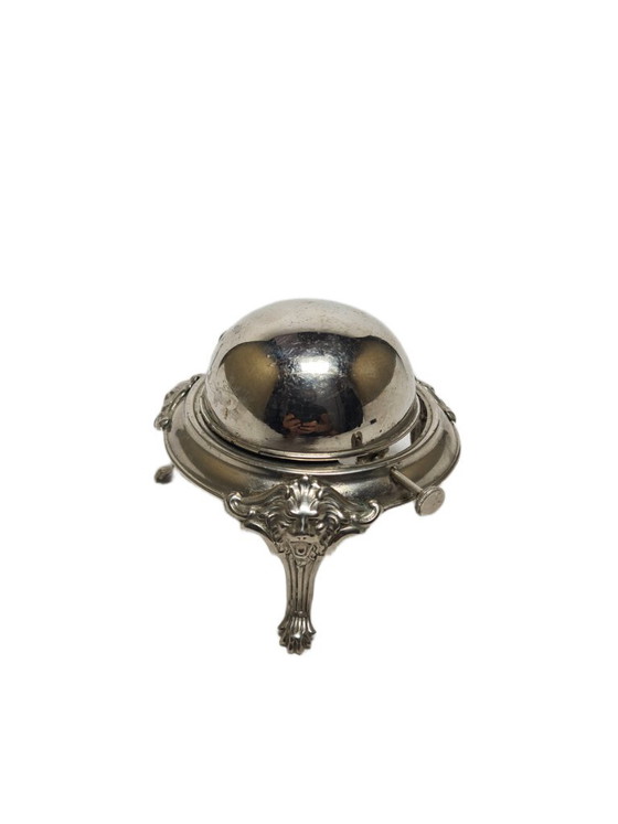 Art Deco kaviaarschaal, Zweden, jaren 1950 – Schalen, Metal, Silver (photo 3 of 6)