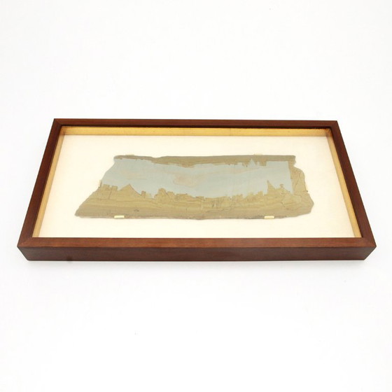 Image 1 of Gerahmte Pietra Paesina-Platte